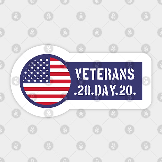 VETERANS DAY 2020 Sticker by archila